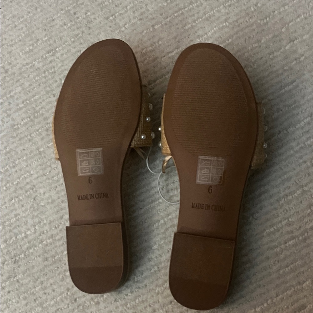 J. Crew Pearl slip on sandals - Picture 5 of 10
